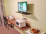 LCD TV and Tea and Coffee making facilities